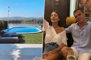 (FOTO) ANASTASIJA POKAZALA KUĆU SVOG DEČKA U NOVOM SADU: Napolju ima bazen, a pogledajte UNUTRA!