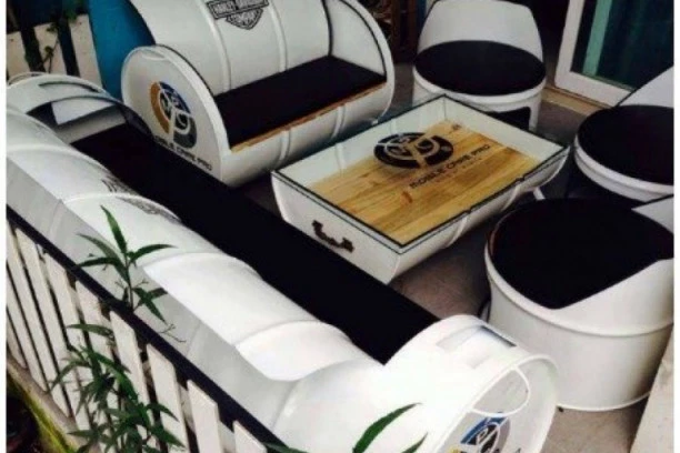 KAKO DA ISKORISTITE STARU BURAD? Napravite moderan nameštaj za terasu