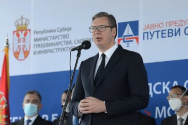 VUČIĆ NA OTVARANJU SEKTORA 4 OBILAZNICE OKO BEOGRADA: Ponosan sam na činjenicu da se danas u Srbiji gradi više nego ikada! (VIDEO)