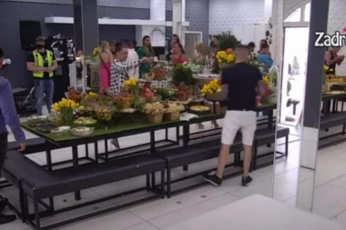 (VIDEO) BOGATA TRPEZA ZA ZADRUGARE: Veliki šef pripremio NEVIĐENU ŽURKU!