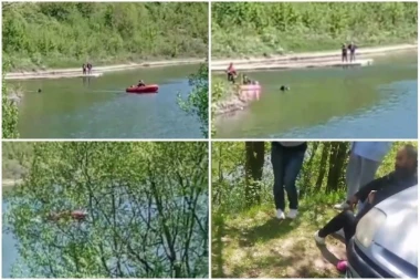 STRAVIČNI DETALJI TRAGEDIJE KOD MAJDANPEKA: Ronioci razbili staklo, telo mladića vezali kanapom i izvukli ga na obalu!