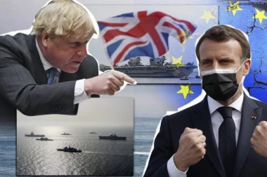 DŽONSON POSLAO RATNE BRODOVE NA FRANCUSKU! Posle Bregzita dve evropske velesile na pragu sukoba, BLOKIRAN I LAMANŠ