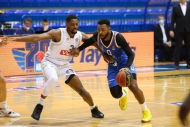 BUDUĆNOST ČEKA ZVEZDU U FINALU ABA LIGE: Podgoričani na KRILIMA Kobsa i Rida RAZMONTIRALI Mornar za 2:0!