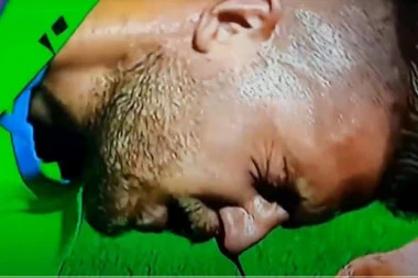 (UZNEMIRUJUĆI VIDEO) Sergej Milinković Savić u LOKVI KRVI!