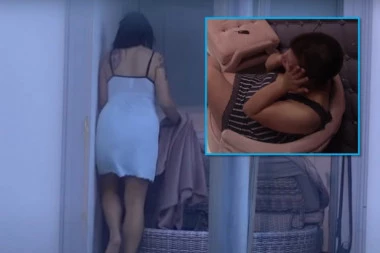 (VIDEO) KRISTINA I KRISTIJAN IMALI ŽESTOKU AKCIJU, MILJANA SVE GLEDALA: Kulićeva plakala kad je uhvatila Golubovića sa drugom!