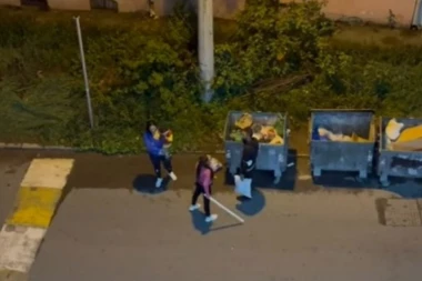 (VIDEO) UŽASNA SCENA NA KOŠUTNJAKU: Tuča supružnika pred DETETOM