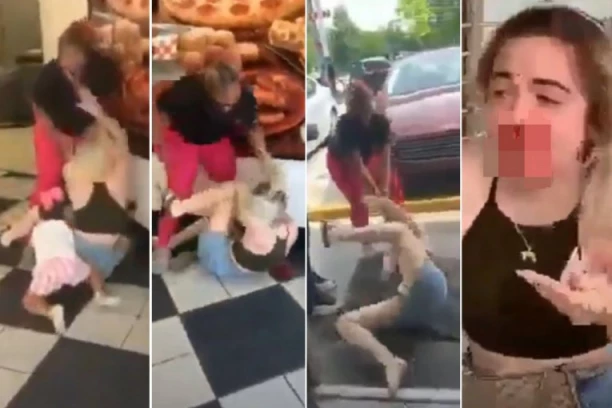(FOTO, VIDEO) TUČA ŽENA U PICERIJI! Uvredila joj ćerku, a ova joj odgovorila tako što joj je izbila tri zuba i polomila dva rebra!