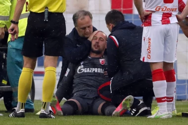 BORJAN PROPUŠTA FINALE KUPA? Obavljeni pregledi, poznato hoće li kapiten Zvezde među stative protiv Partizana!