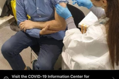 OTVORENA SU MI VRATA  ŽIVOTA O KOM SANJAM! Vakcinisao se Čeda Jovanović