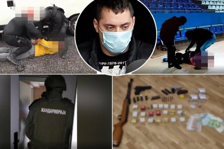 Spektakularno hapšenje grupe Belivukovih vojnika: RUKOMETAŠ U VELJINOJ BANDI!