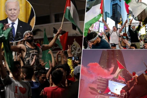 PALESTINCI NA ULICAMA POSLE 11 DANA MASAKRA: POBEDILI SMO OTPOROM! Proslave primirja s Izraelom, BAJDEN OBEĆAO: OBNOVIĆU GAZU!
