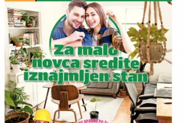 POKLANJAMO DODATAK "TETKA SAVETA"! SUPER TRIKOVI: Kako da za malo novca sredite iznajmljeni stan