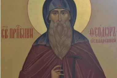 DANAS JE PREPODOBNI TEODOR OSVEĆENI! Nije hteo da VIDI majku, ali se za nju BOGU MOLIO!