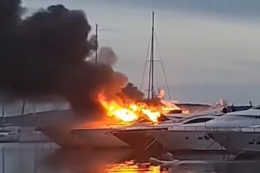 (VIDEO) VATRA JOŠ GUTA JAHTE! Šteta u desetinama MILIONA EVRA!
