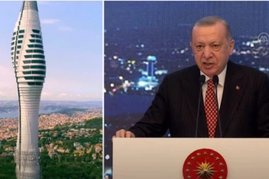 (VIDEO) IMPRESIVNO! Erdogan otvorio NAJVIŠU GRAĐEVINU ISTANBULA: Pogledajte kako izgleda MOĆNI TORANJ