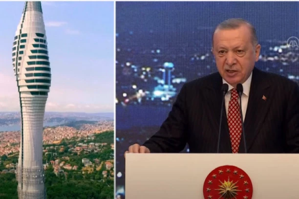 (VIDEO) IMPRESIVNO! Erdogan otvorio NAJVIŠU GRAĐEVINU ISTANBULA: Pogledajte kako izgleda MOĆNI TORANJ