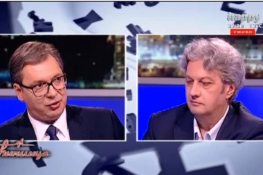 VUČIĆ U ĆIRILICI O NEBOJŠI STEFANOVIĆU: Na njemu je da radi i dokaže marljivost i odanost!