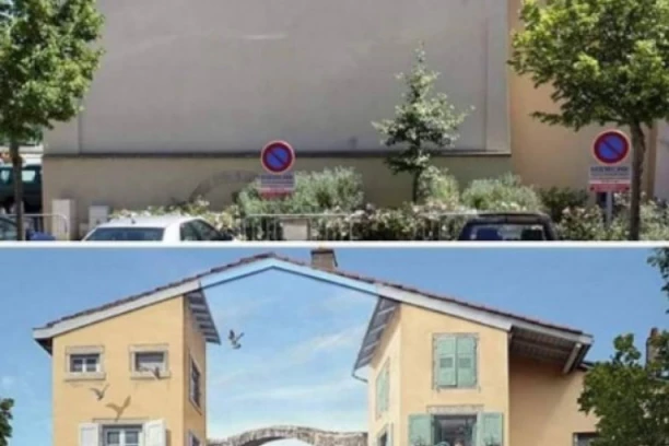 (FOTO) Toliko stvaran da biste prošli kroz njega: MURAL NA JEDNOJ ZGRADI ODUŠEVIO INTERNET!