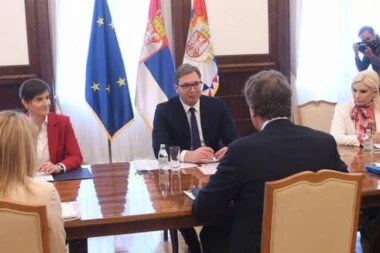 VUČIĆ S DELEGACIJOM KOMPANIJE RIO TINTO: Predsednik se sastao sa predstavnicima kompanije