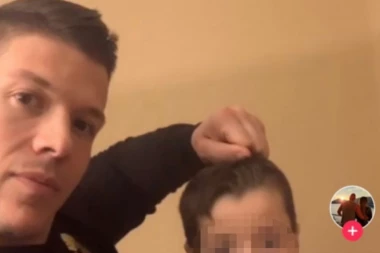 (FOTO) MORBIDAN SNIMAK SLOBE RADANOVIĆA PREPLAVIO INTERNET: Javnost zgrožena, PEVAČ ČUPA KOSU DETETA SVOJE VERENICE!