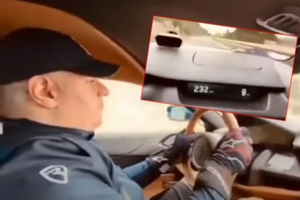 (VIDEO) RIMČEVA NEVERA JURILA 232 KM/H NA MAGISTRALI! Za volanom bio ŠEF PRODAJE automobilske kuće?