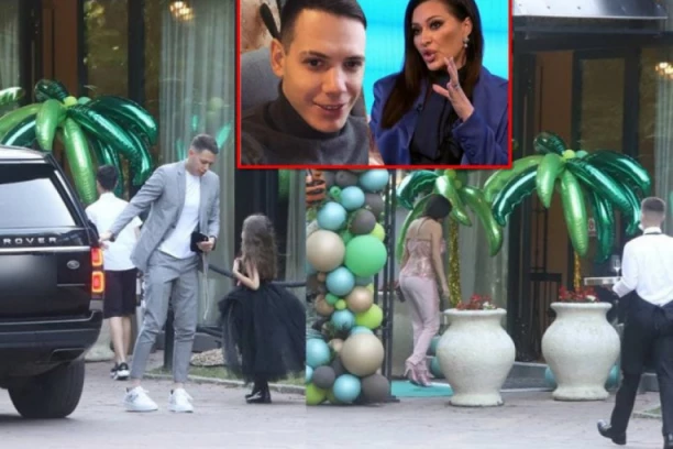 CECA I BOGDAN STIGLI NA SLAVLJE, ALI ODVOJENO: Srejović došao na Željkov rođendan sa OVOM MLADOM DAMOM!