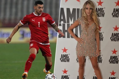 DOŠAO NA MITROVU SVADBU, PA OSTAO ZBOG NJE: Nemanja Radonjić i Iva Grgurić UHVAĆENI KAKO RAZMENJUJU NEŽNOSTI?