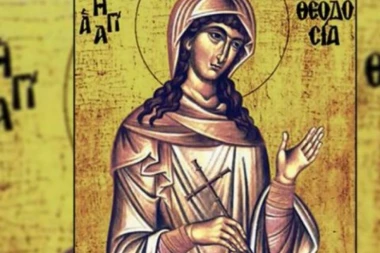 VEROVANJE KAŽE DA ĆE DEVOJKE, KOJE SE DANAS OGLUŠE O OVAJ OBIČAJ, OSTATI BEZ PORODA, A MUŠKARCI ĆE BITI NEUSPEŠNI U SVAKOM POSLU KOGA SE LATE!  Obeležavamo Teodosiju Tirsku!