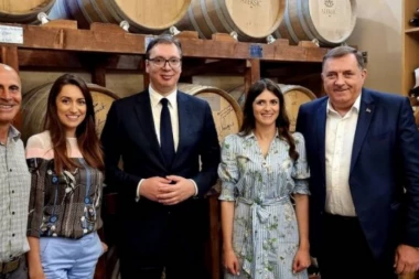 PO KO ZNA KOJI PUT SAM DOSAĐIVAO DOMAĆINIMA U VRANJU! Vučić objavio sliku iz vinarije