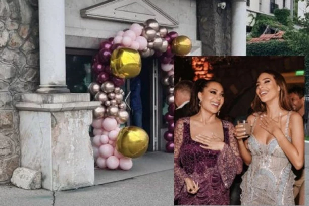 CECINA KUĆA ŠLJAŠTI OD UKRASA I BALONA, A OVAKO IZGLEDA ANASTASIJA: Počinje slavlje u pevačicinom domu!