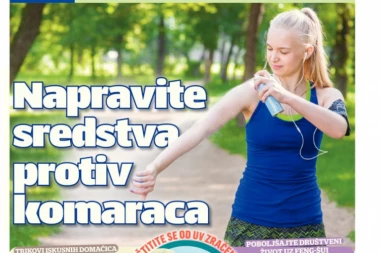 POKLANJAMO DODATAK "TETKA SAVETA": Kako da napravite sredstva protiv komaraca