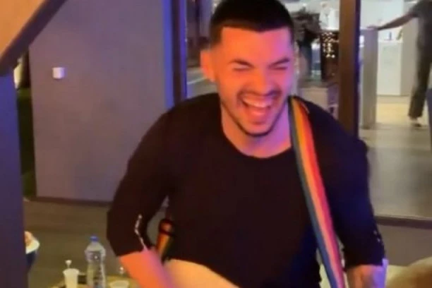 (VIDEO) ZAPALILI BINU: Reprezentativac Srbije slavio 30. rođendan, bivši fudbaleri Zvezde NAPRAVILI ŠOU!