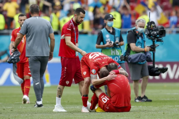 ČASTAN PORAZ: Makedonci izgubili od Ukrajine, ostavili srce na terenu