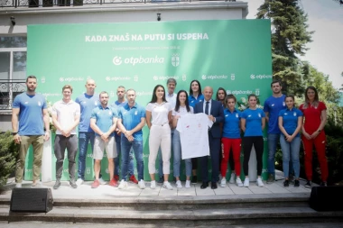 ZAJEDNIČKI DOGAĐAJ OTP BANKE I OLIMPIJSKOG KOMITETA SRBIJE: Najveće okupljanje olimpijaca pre odlaska u Tokio!