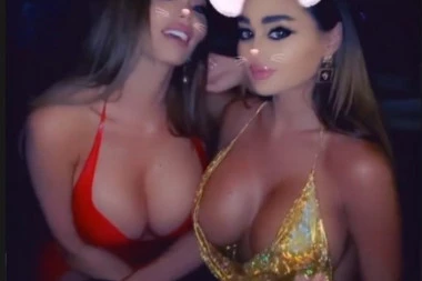 (FOTO) PONOVO ZAJEDNO! Soraja i Ana uhvaćene na TAJNOJ LOKACIJI u provodu do jutra! SILIKONI pucali na sve strane!