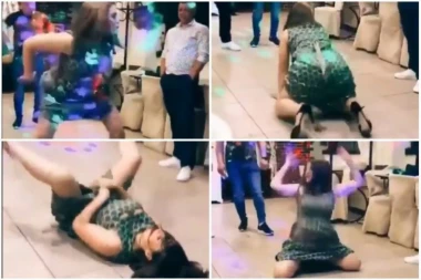 LJUDI JE NA SVADBI U NEVERICI GLEDALI! Popustile mere, popustilo SVE - žena đuska u potpunoj ekstazi! (VIDEO)