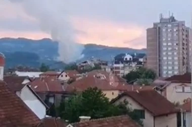 OGLASIO SE GRADONAČELNIK ČAČKA: Izbio manji požar kod "Slobode" koji je LOKALIZOVAN, nema povređenih