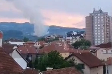 OGLASIO SE GRADONAČELNIK ČAČKA: Izbio manji požar kod "Slobode" koji je LOKALIZOVAN, nema povređenih