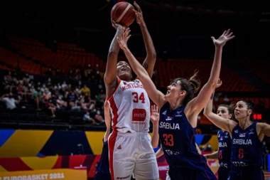 PALE I CRNOGORKE PRED MOĆNOM SRBIJOM: Košarkašice u ČETVRTFINALU Evropskog prvenstva!