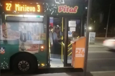 (FOTO) VOZAČ PREBIO PUTNIKA! Lom na liniji 27!