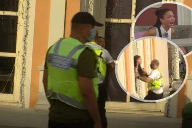 (VIDEO) POTRESNI VIDEO: Maja Marinković udarala GLAVOM OD STAKLO, obezbeđenje jedva sprečilo neviđeni haos, zadrugari prebledeli od straha!