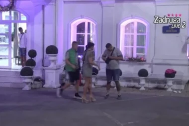 (VIDEO) DISKVALIFIKOVANI ZADRUGAR UPAO U ZADRUGU! Golubović dao POKLON Kristini, a OVAKO je prošao susret sa Miljanom!
