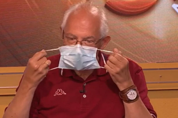 (FOTO) NEVEROVATNO! Dr KON SKINUO MASKU usred emisije, pa poslao VEOMA VAŽNU PORUKU