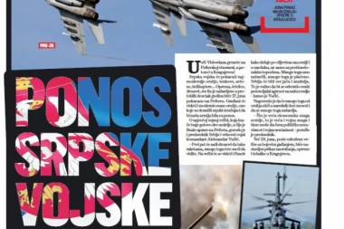 SRPSKI TELEGRAF POKLANJA SPECIJALNI DODATAK: Magazin PONOS SRPSKE VOJSKE!
