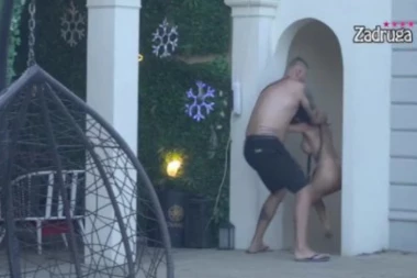 (FOTO) ŠTA LI ĆE TAKI REĆI NA OVO? Evo šta Maja radi sa Janjušem nakon što je udarala GLAVOM O ZID!