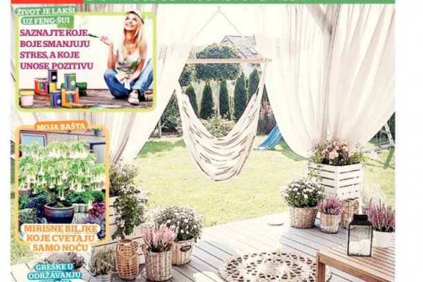 POKLANJAMO DODATAK "TETKA SAVETA": Lako i brzo napravite baldahin na terasi