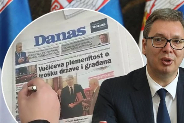 (VIDEO) ŠOLAKOV TABLOID BLATI VUČIĆA NA 8 STRANA: Šta je u takvom novinarstvu nezavisno i slobodno?!