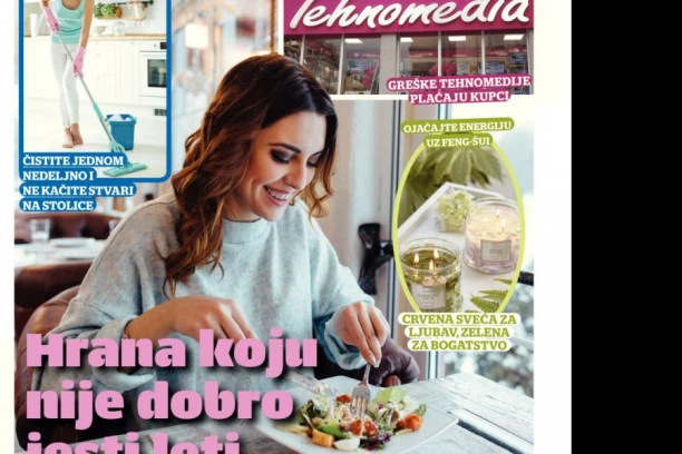 POKLANJAMO DODATAK "TETKA SAVETA": Saznajte koju hranu nije dobro jesti leti!