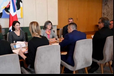 VULIN UGOSTIO AMBASADORKU ŠAN MEKLAUD!