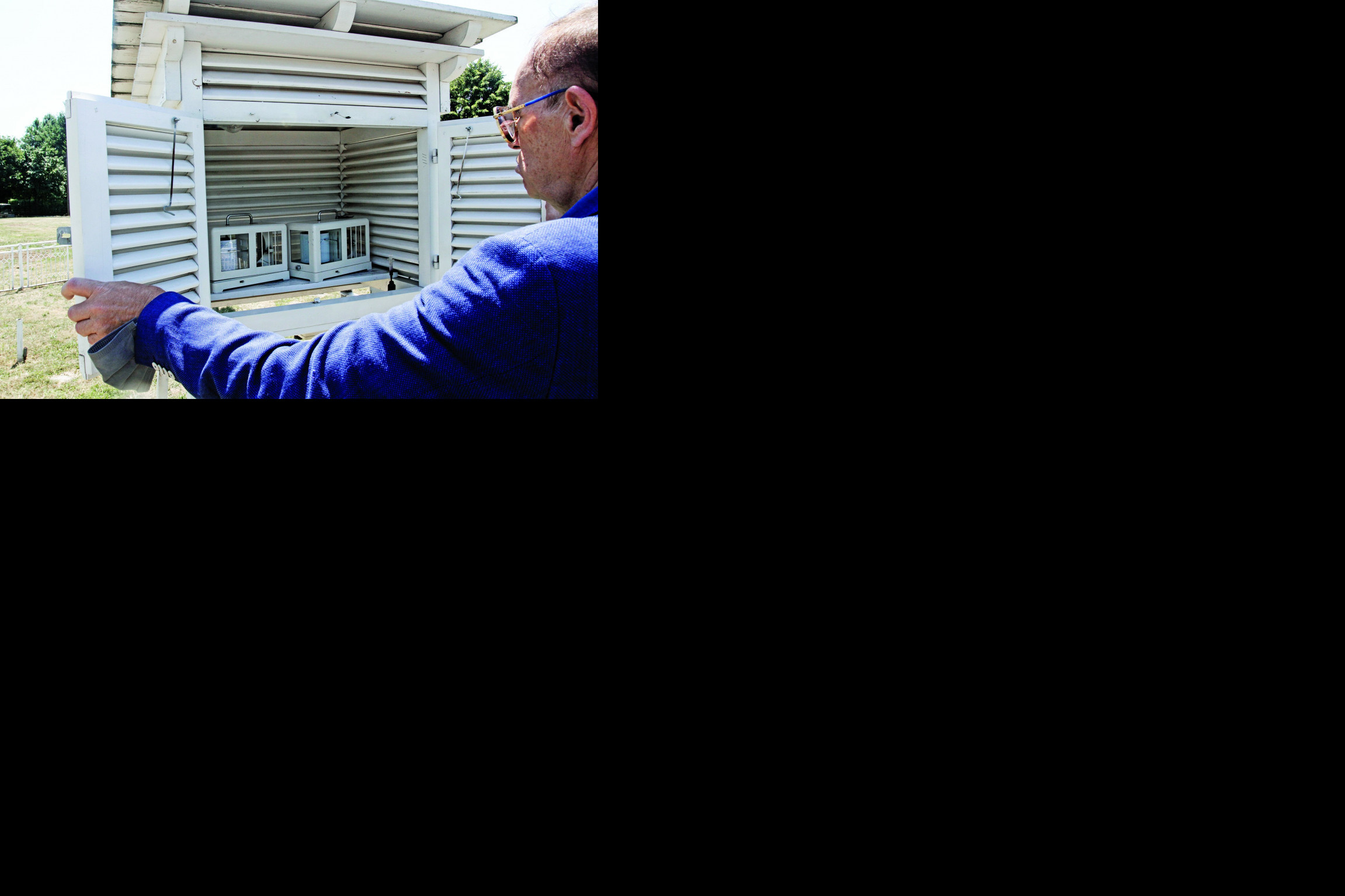 Merna stanica sa termometrima